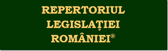 Repertoriul Legislatiei Romaniei - Evidenta Oficiala