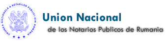UNION NACIONAL DE LOS NOTARIOS PUBLICOS DE RUMANIA